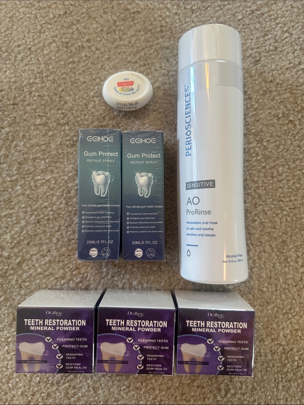 7-Piece Oral & Dental Care Bundle – Unused